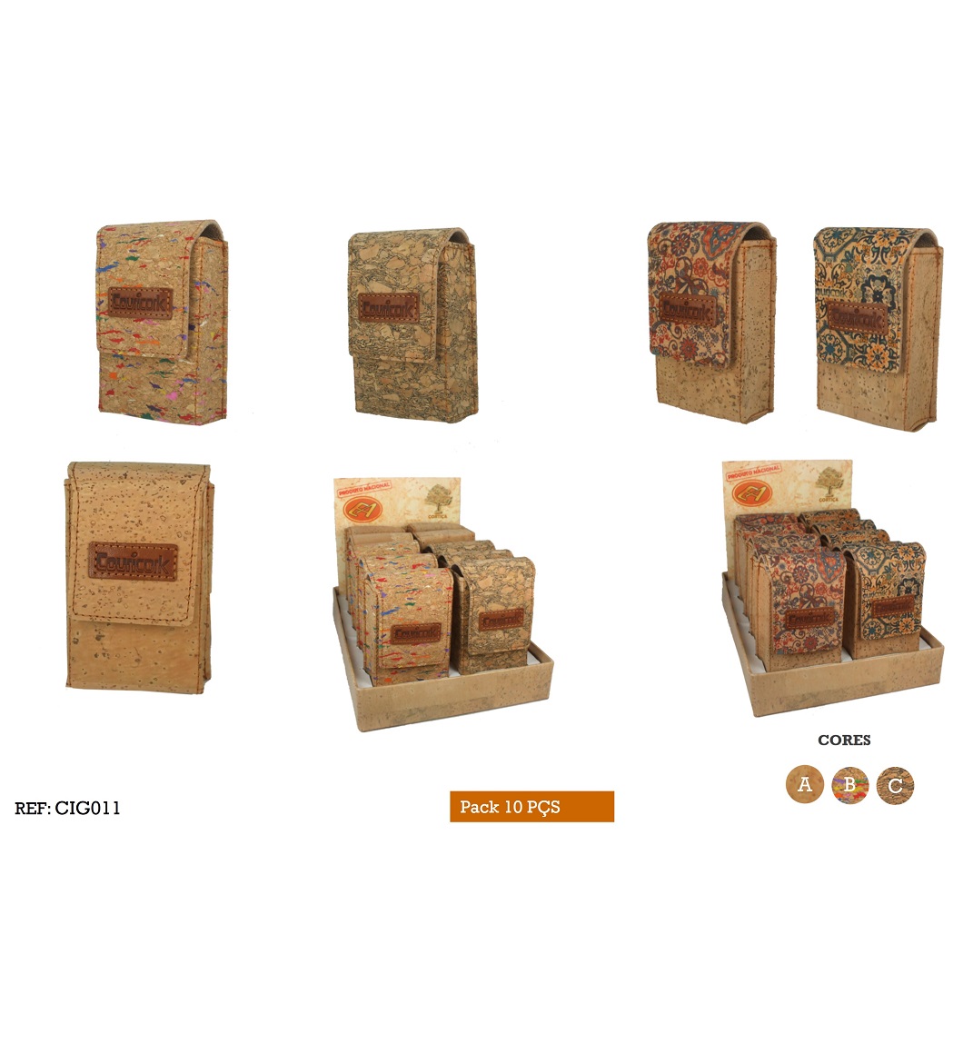 Cigarreiras em Cortiça