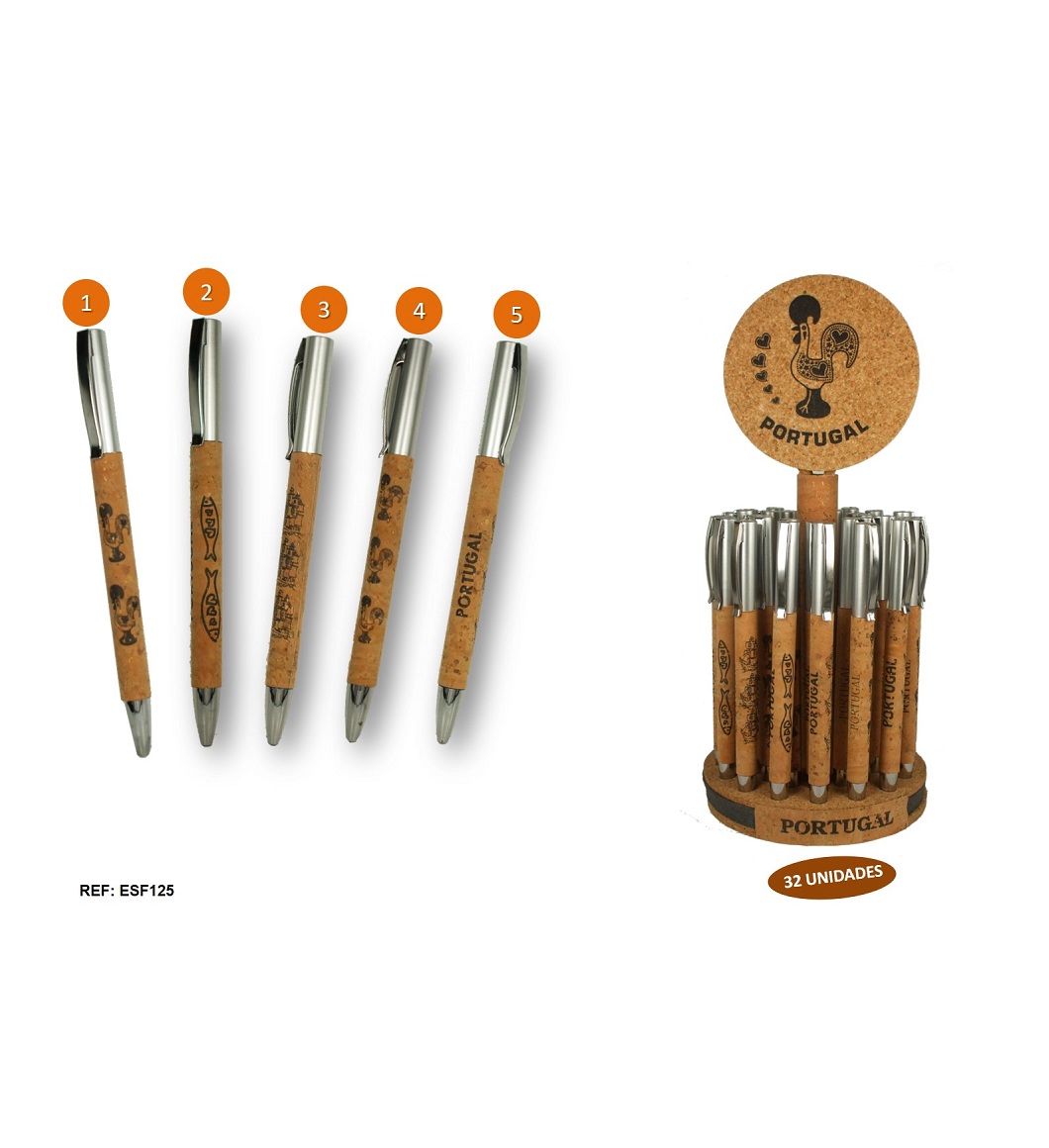 Ballpoint Cork Portugal - 5 models