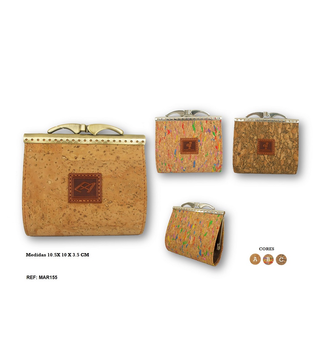 Porta-moedas em Cortiça